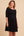 Вечерна рокля за бременни и кърмещи в черно